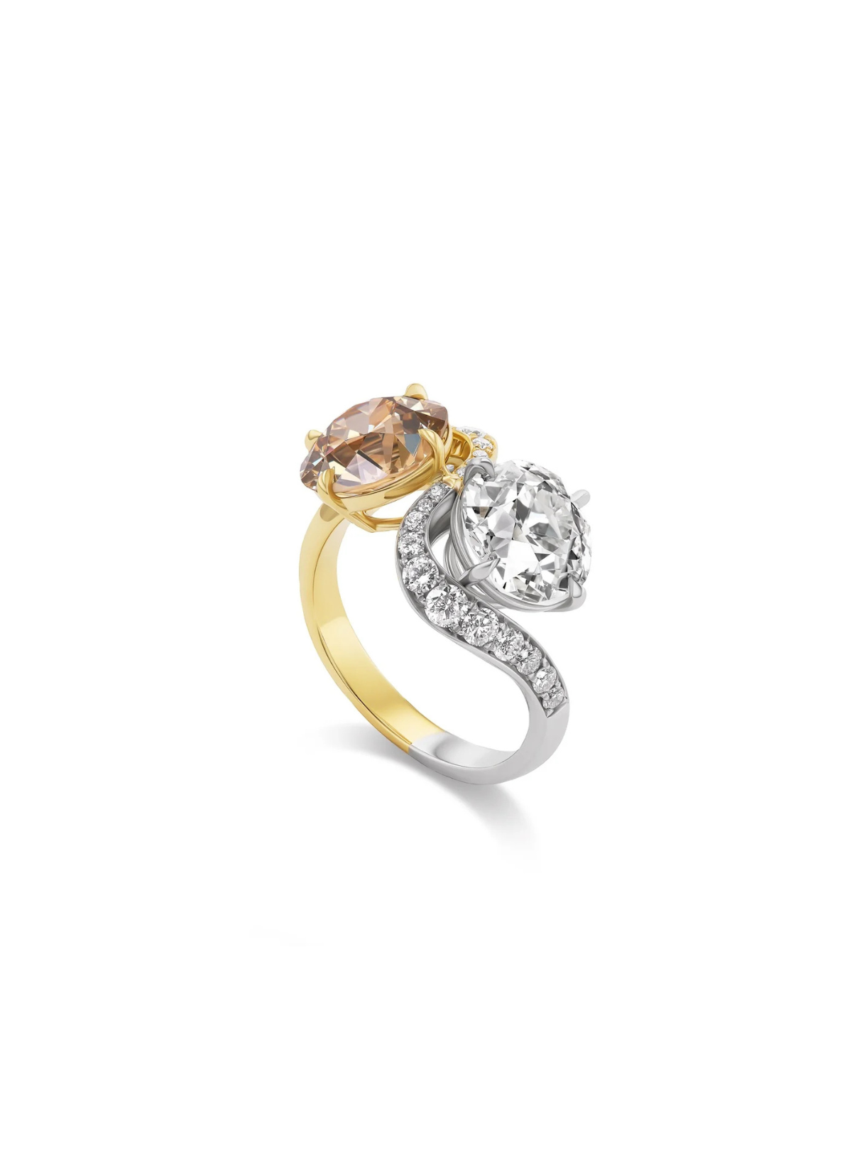 Toi et Moi Grace Ring