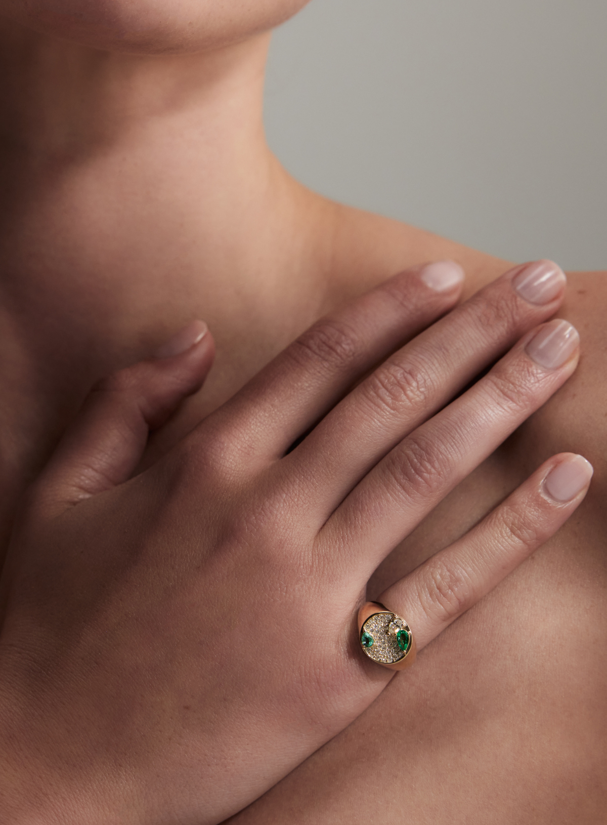 Vinyl Signet Ring