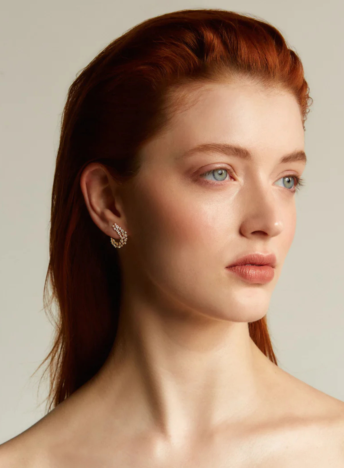 Scatter Diamond Huggies