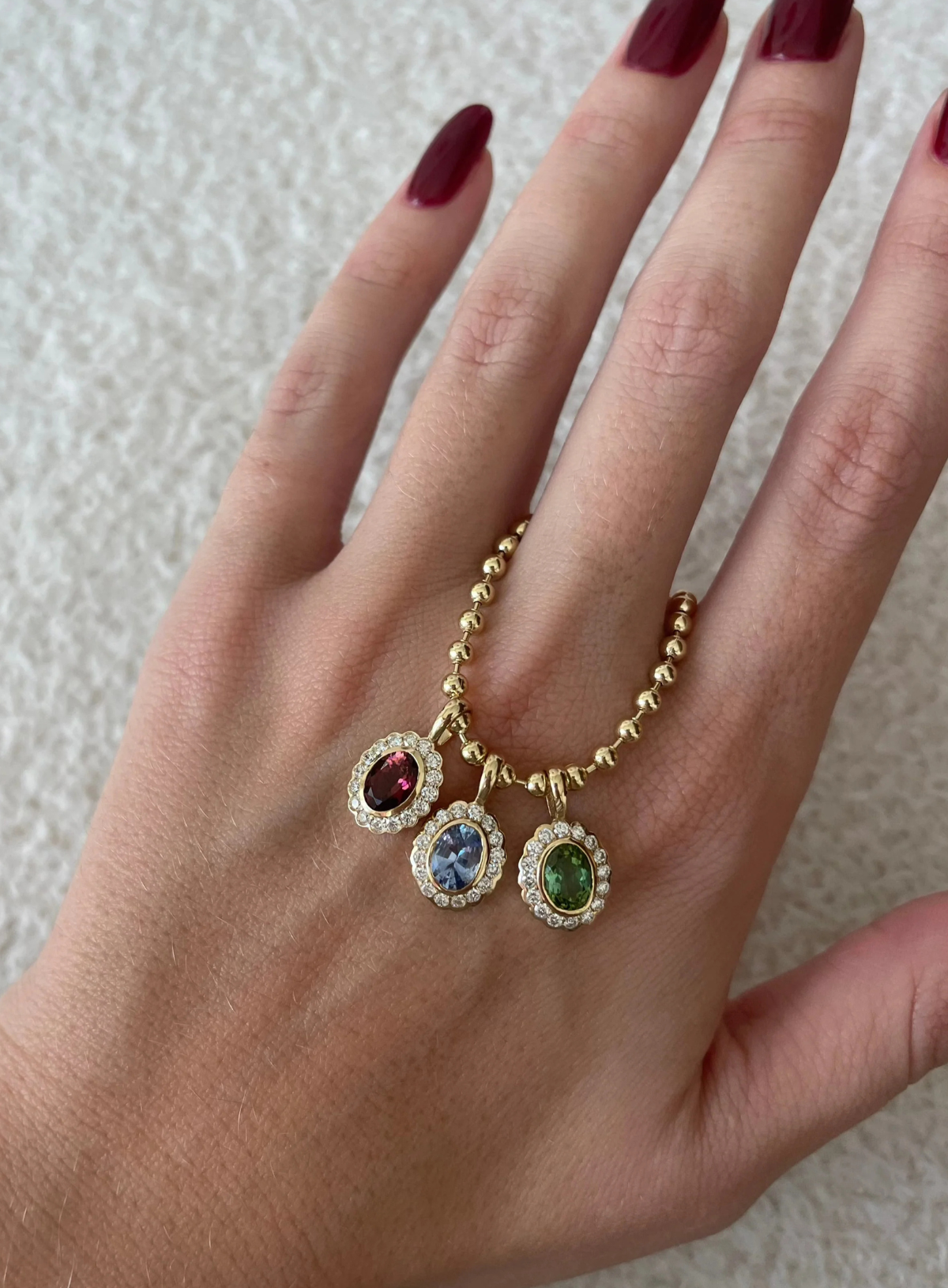 Petite Heirloom Pendant Cherry