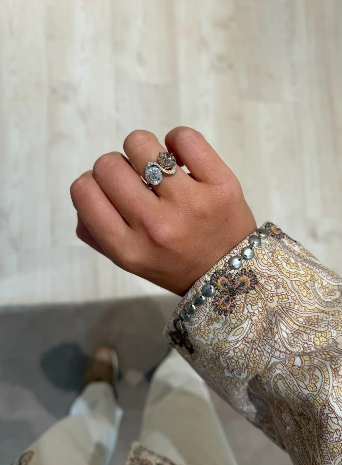 Toi et Moi Grace Ring