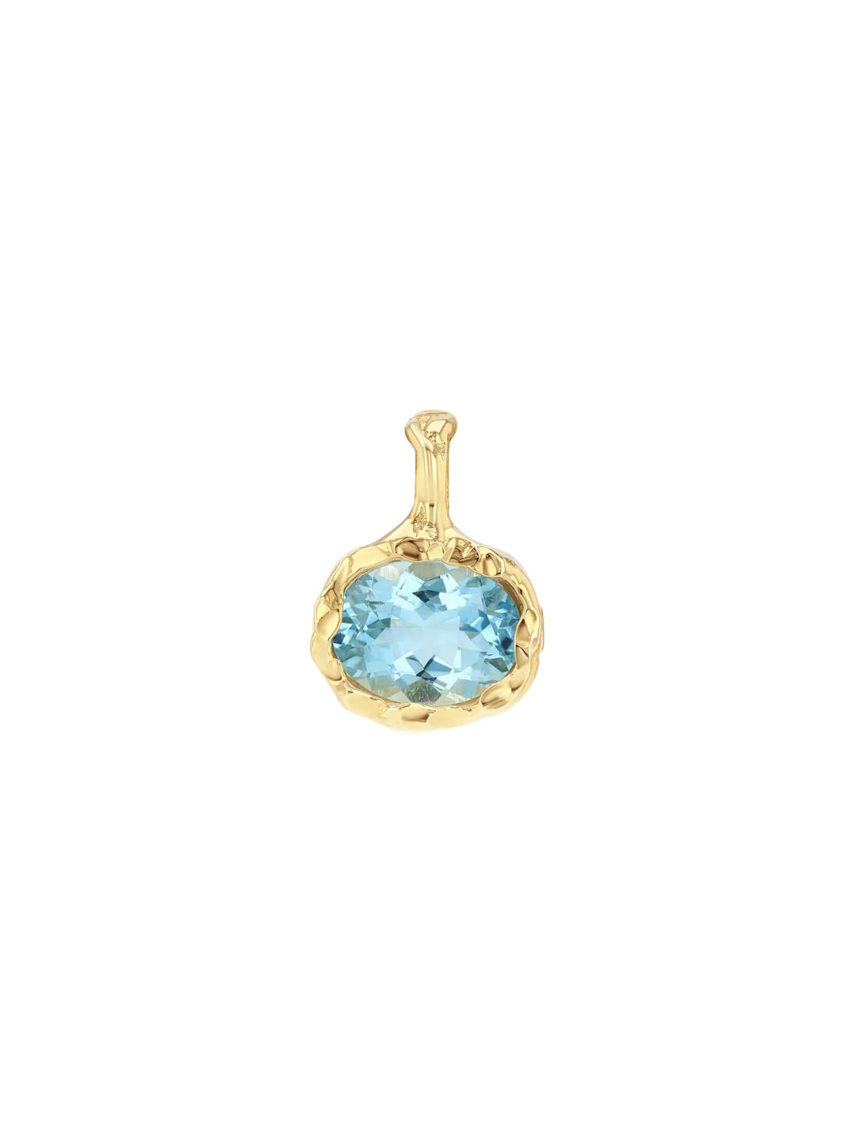 Golden Hour Charm in Aquamarine - TOHM Trunk Show Exclusive