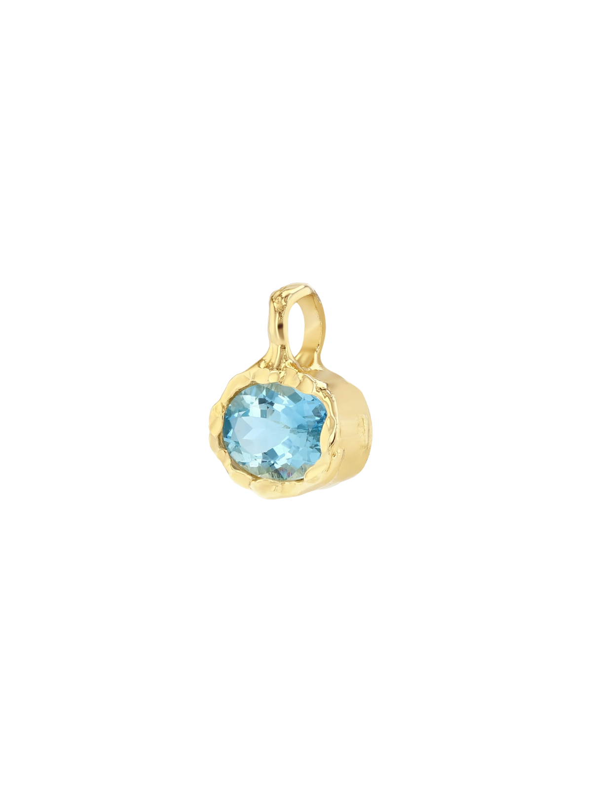 Golden Hour Charm in Aquamarine - TOHM Trunk Show Exclusive