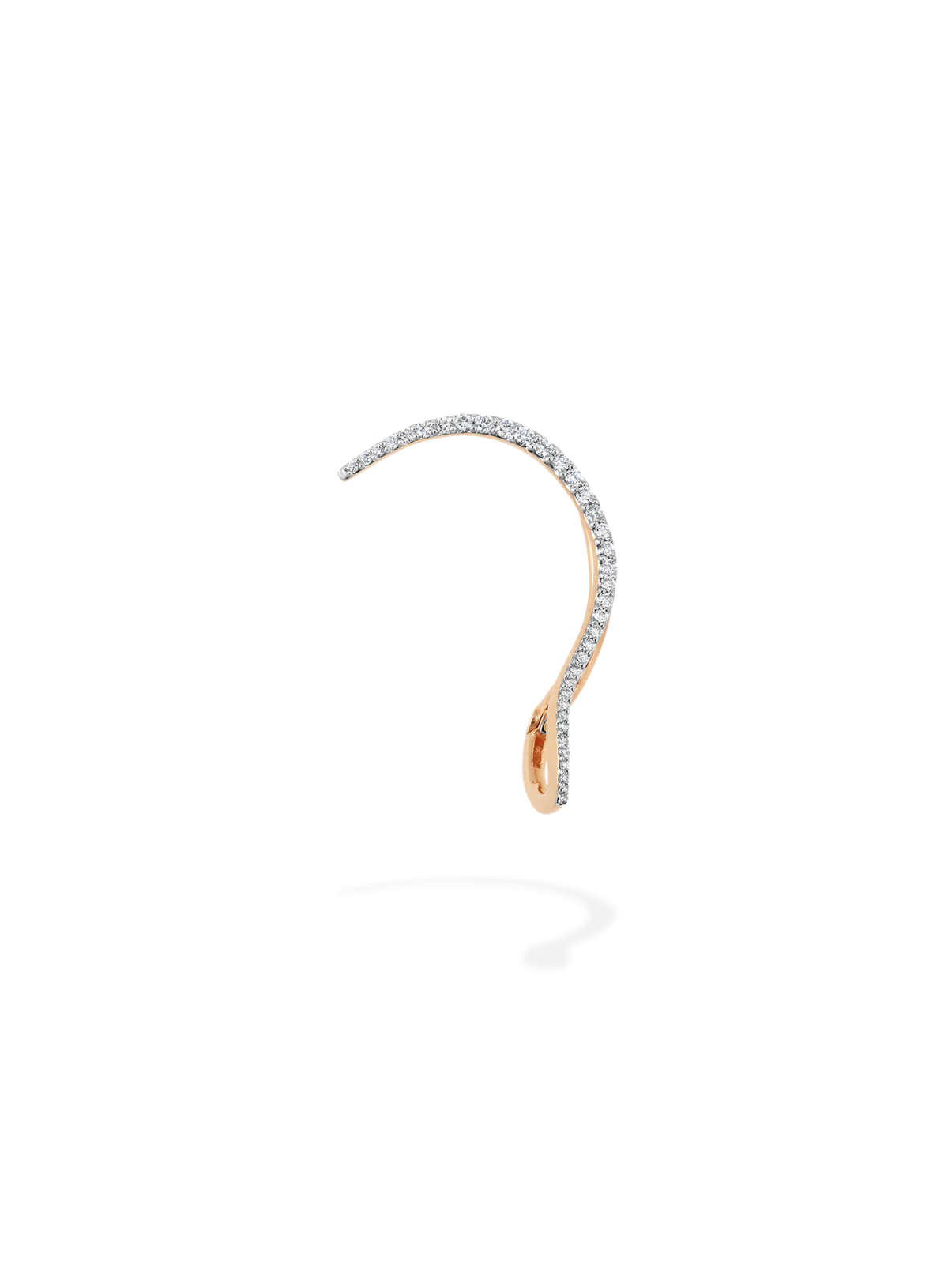 Queen Wave Ear Jewel | Diamonds