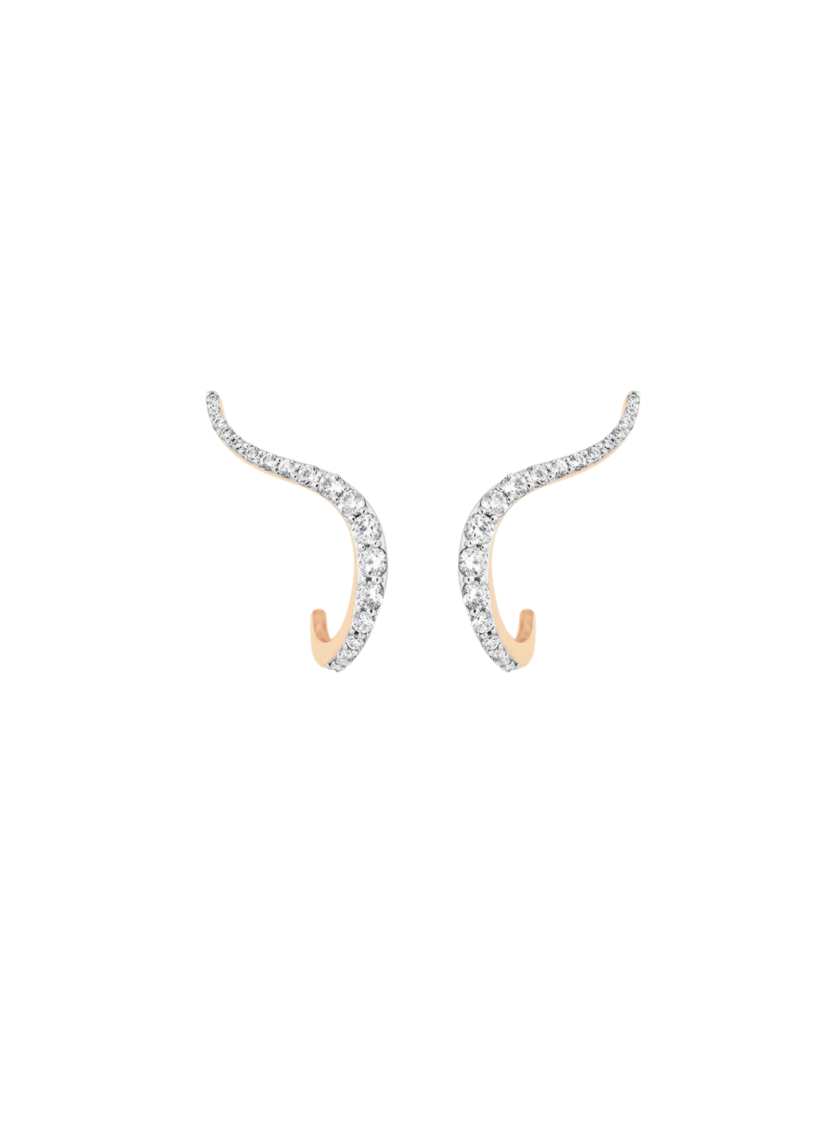 Pair of Halo Earrings | Diamonds