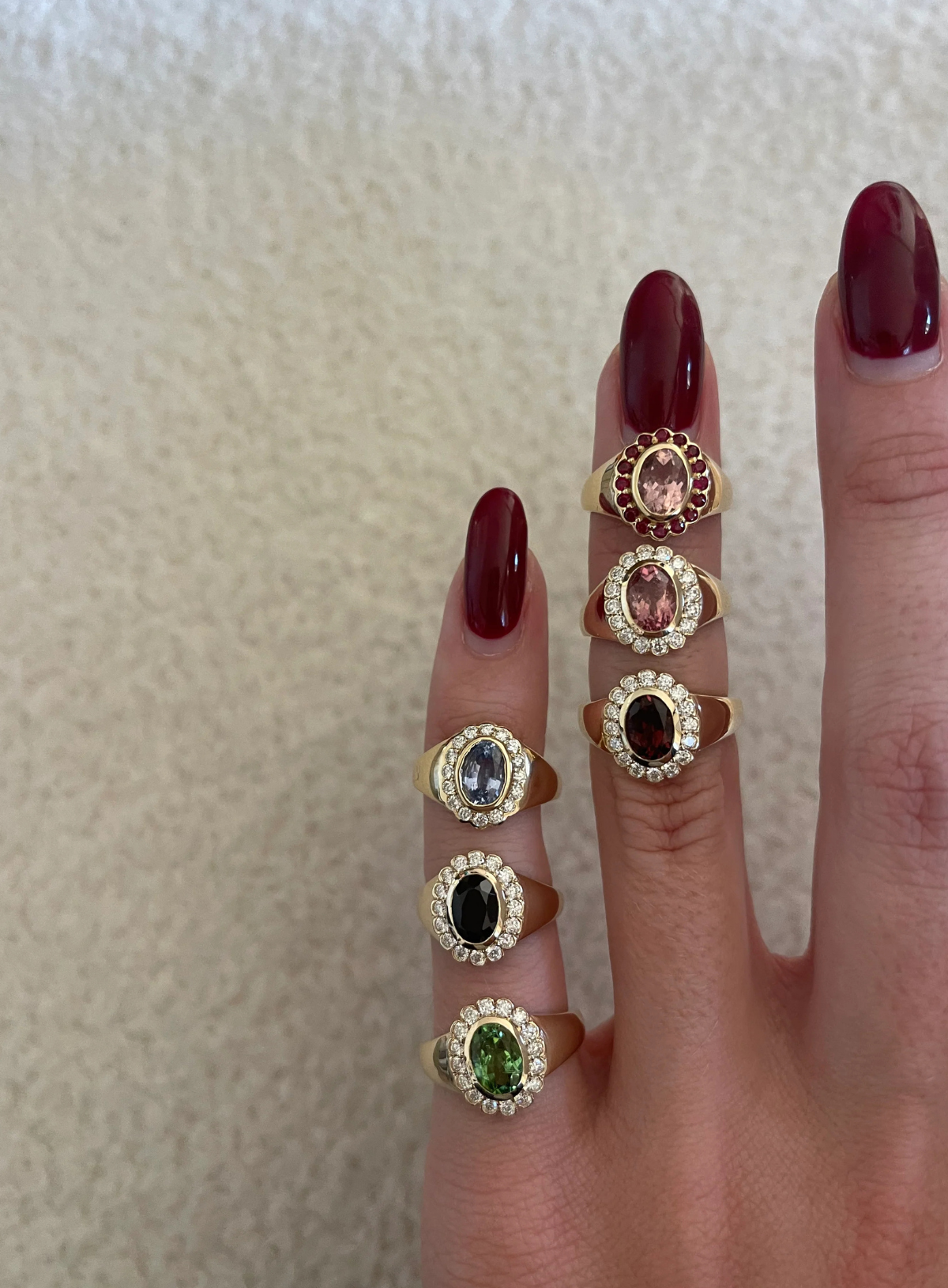 Heirloom Signet in Rosy