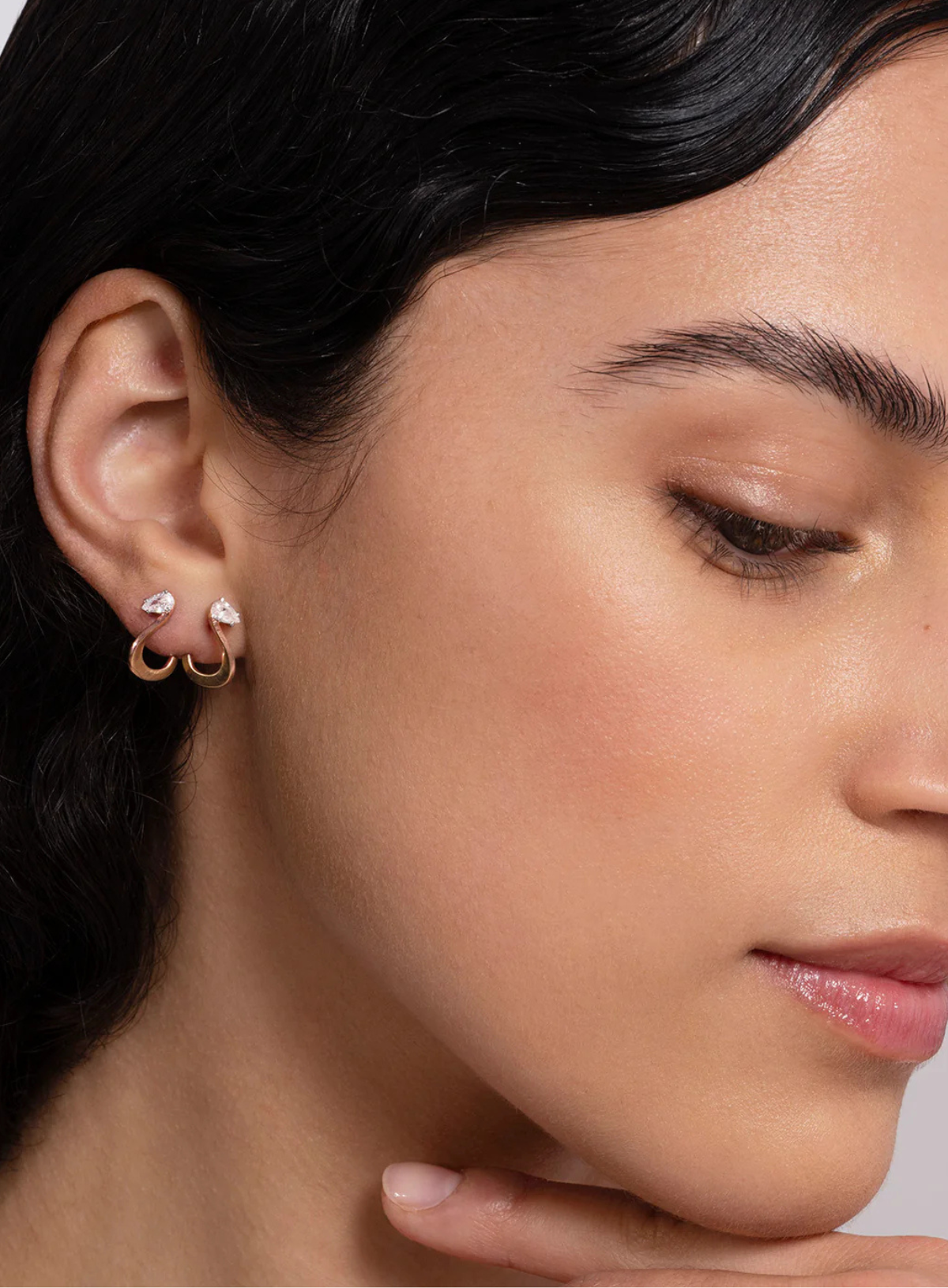 Nova Pair of Earrings | Diamonds