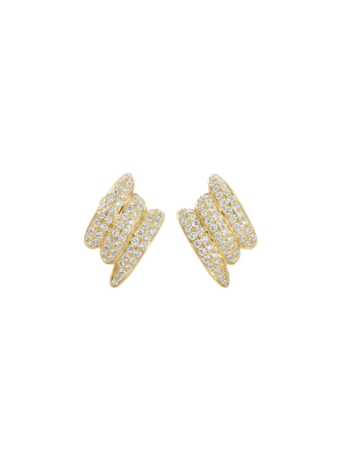 Small Diamond Claire Earrings