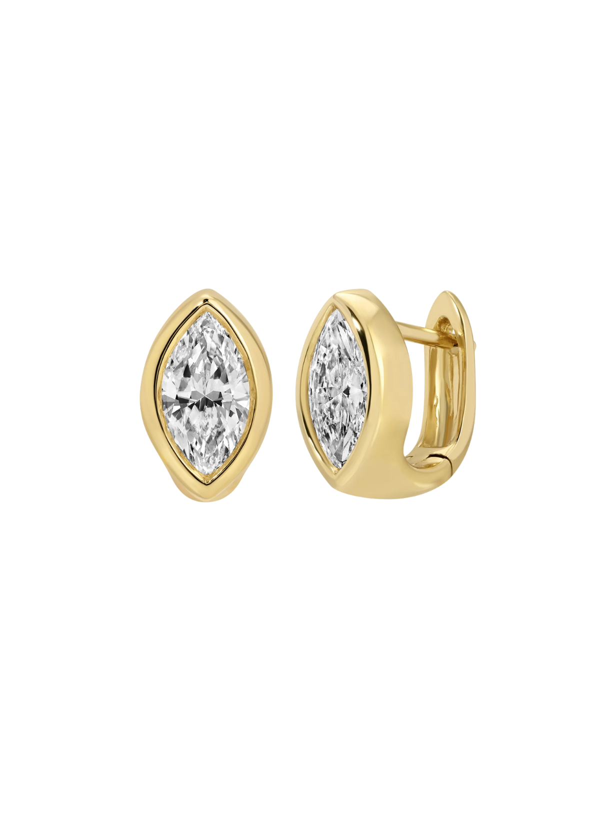 Seraphina Marquise Diamond Studs