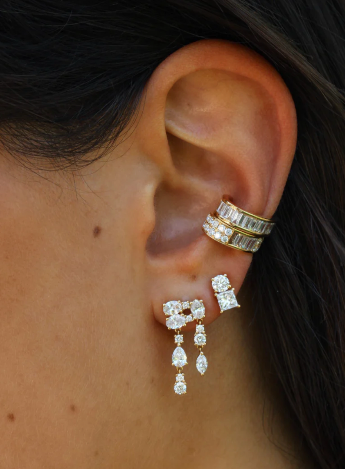 Diamond Maya Earrings