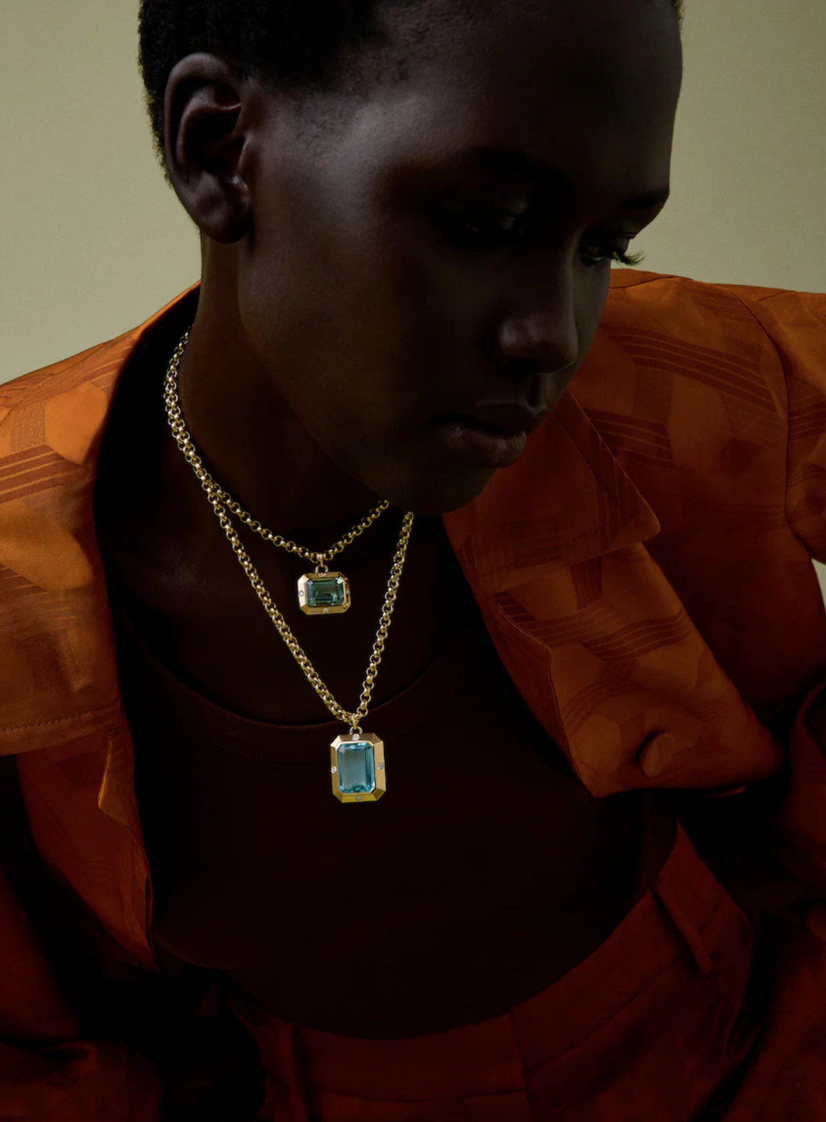 Stella Pendant Blue Topaz