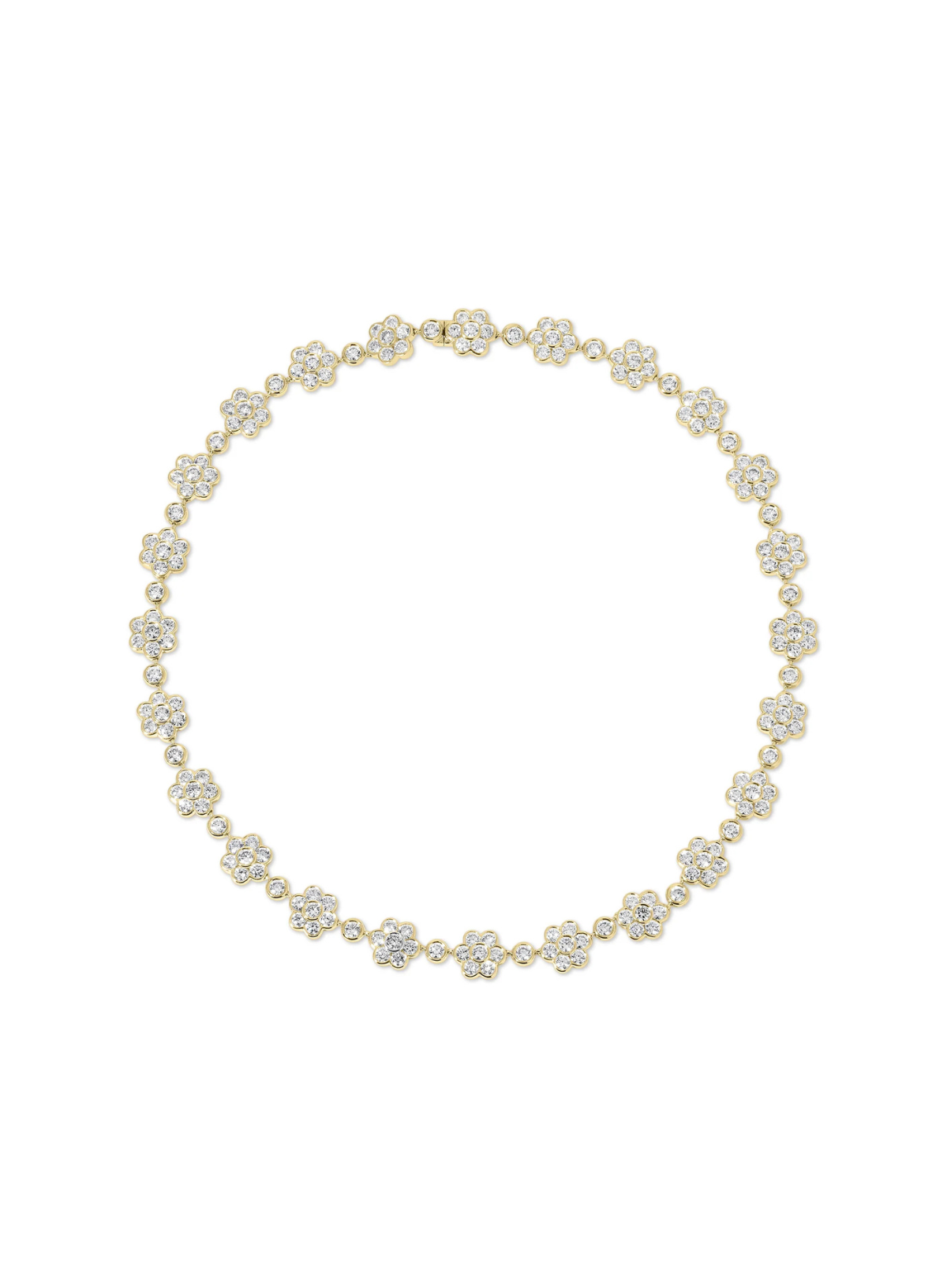 Diamond Flora Choker
