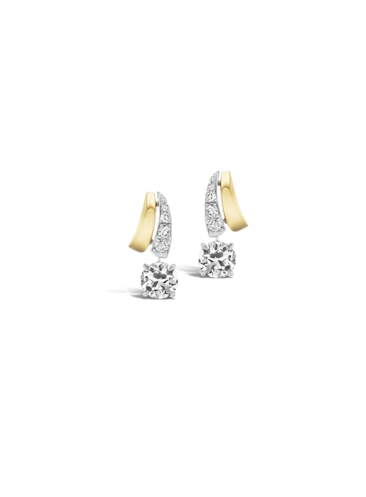 Diamond Slim Mira Earrings