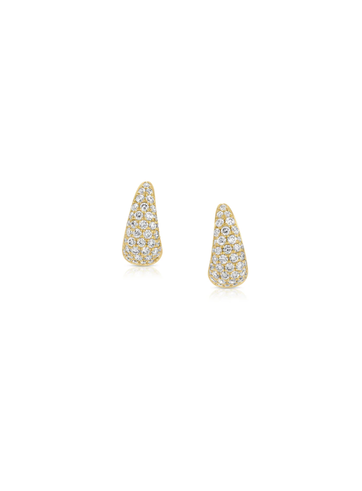 Baby Diamond Claw Earrings