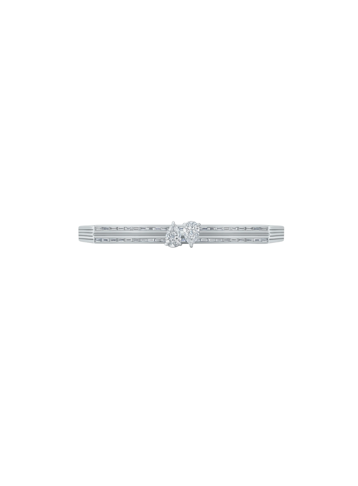 Blade Double Pear Bangle
