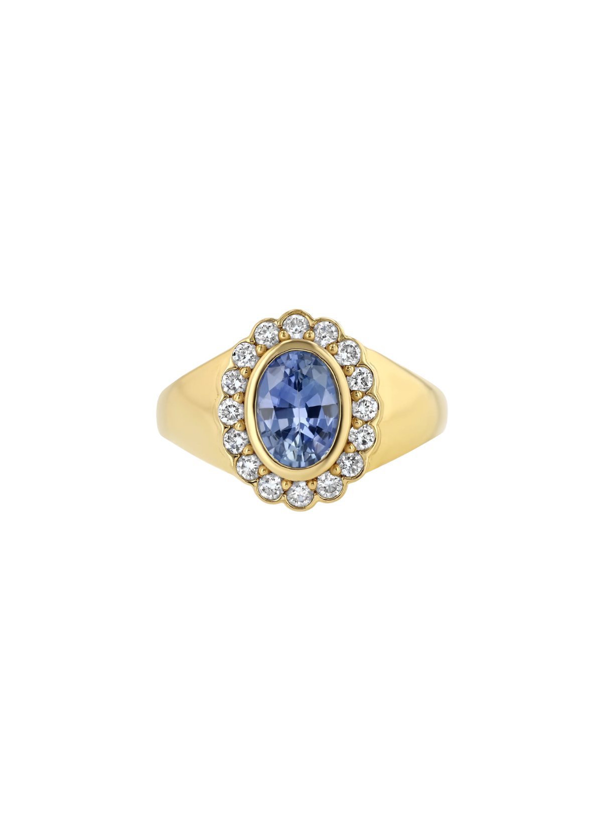 Heirloom Signet in Ocean