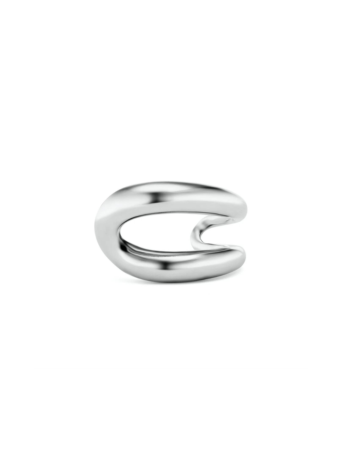 Intertwin Ring 18K White Gold & Yellow Gold