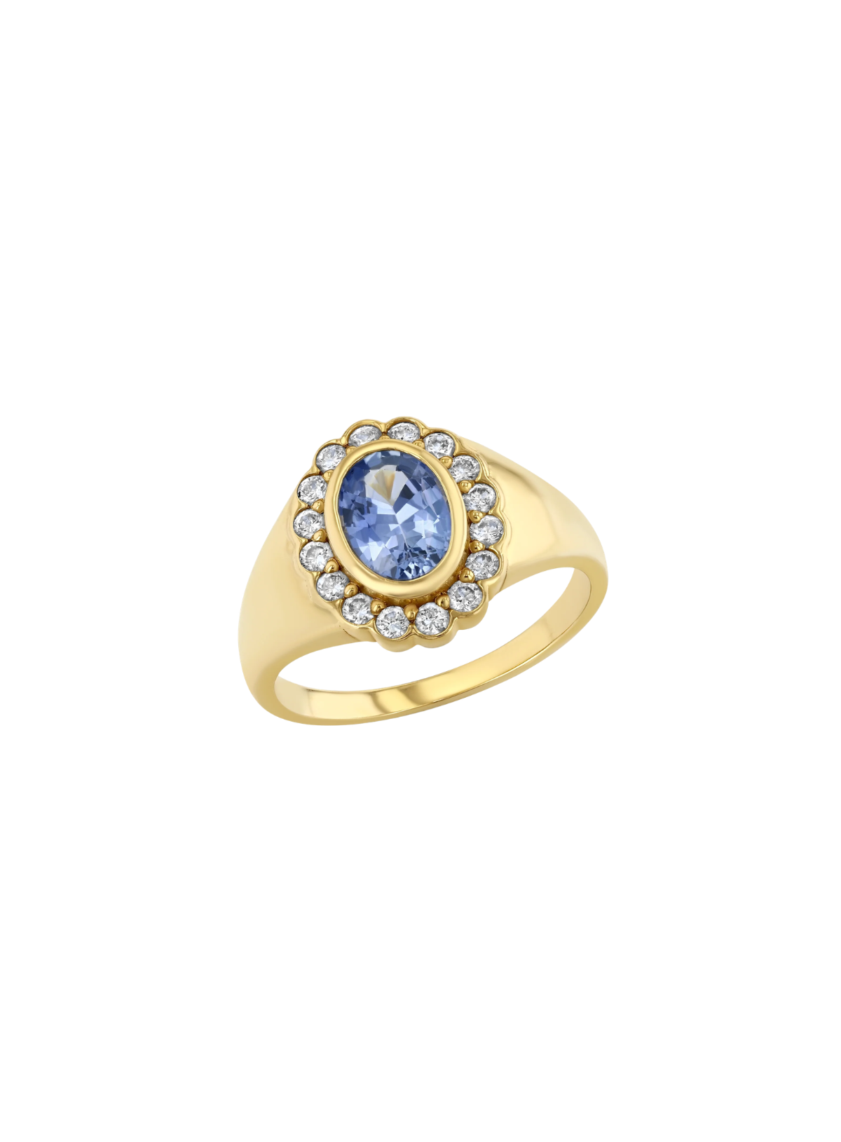 Heirloom Signet in Ocean