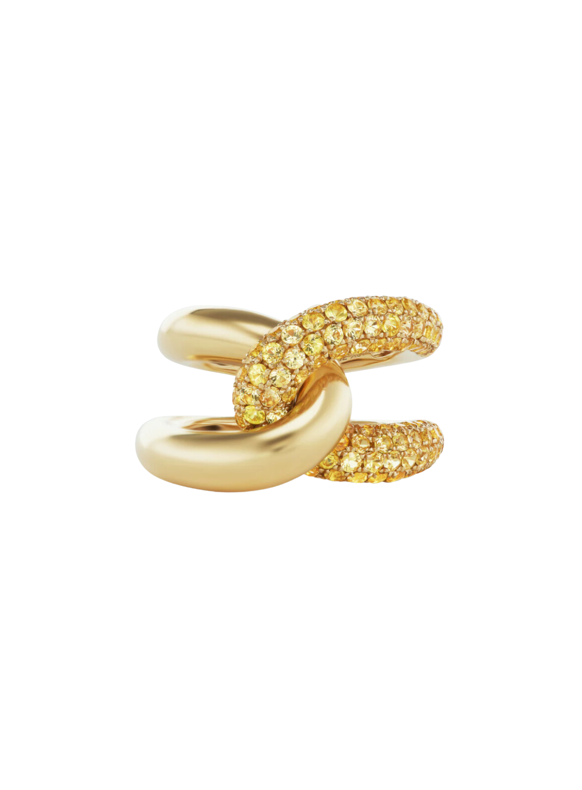 Intertwin Yellow Sapphire
