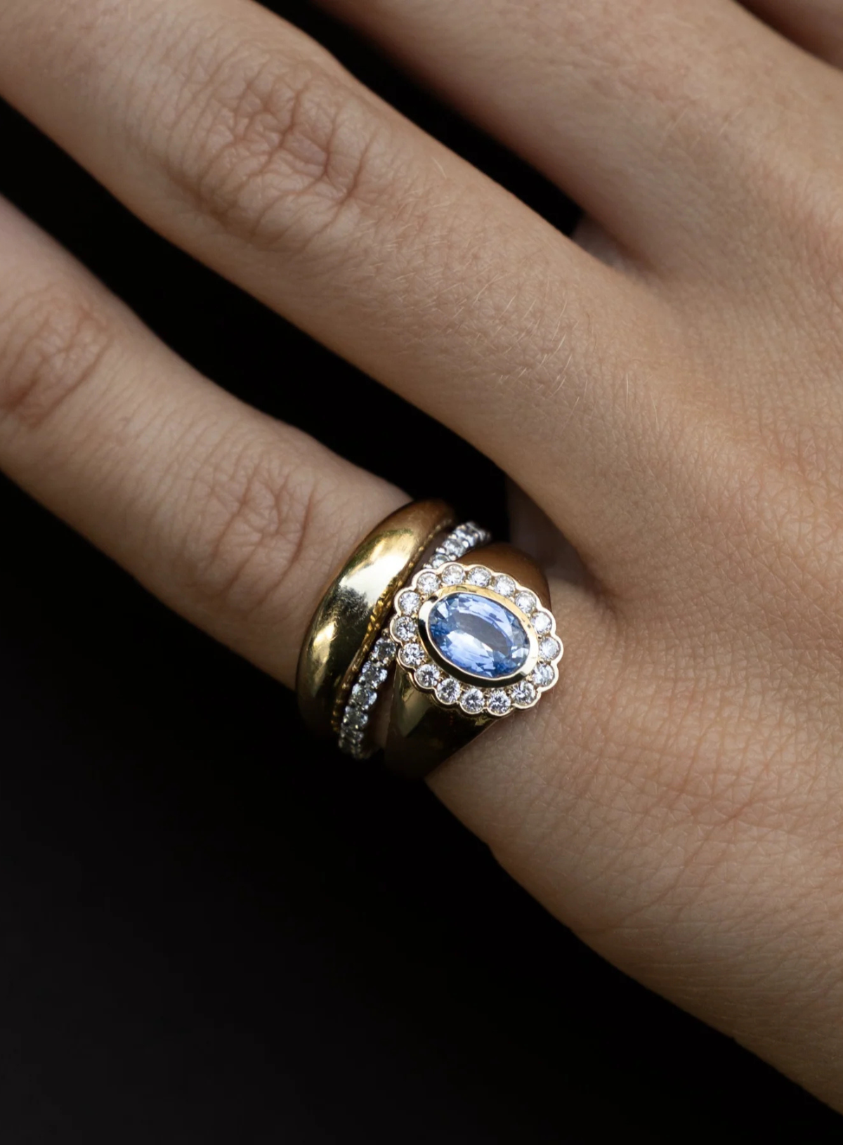 Heirloom Signet in Ocean