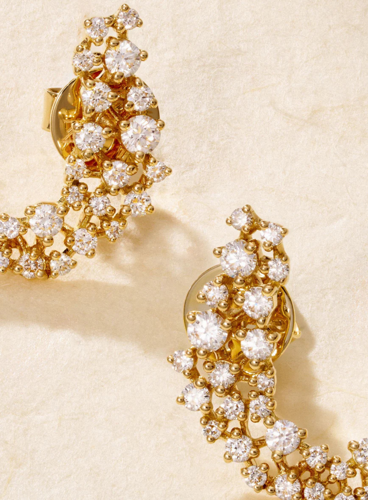 Scatter Diamond Huggies