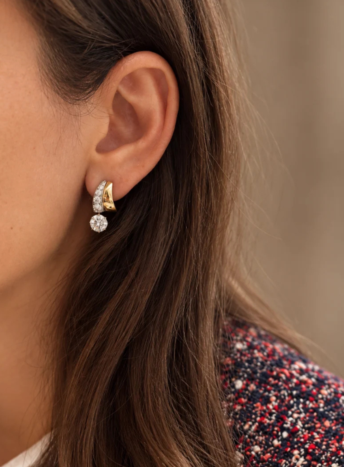 Diamond Mira Earrings