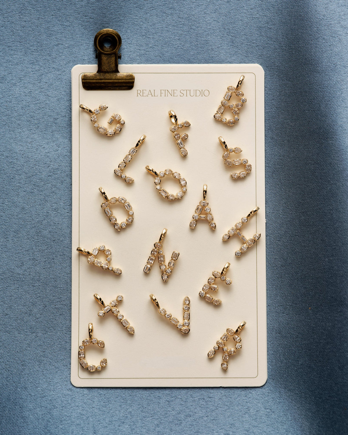 Classic Golden Hour Letter in Diamond