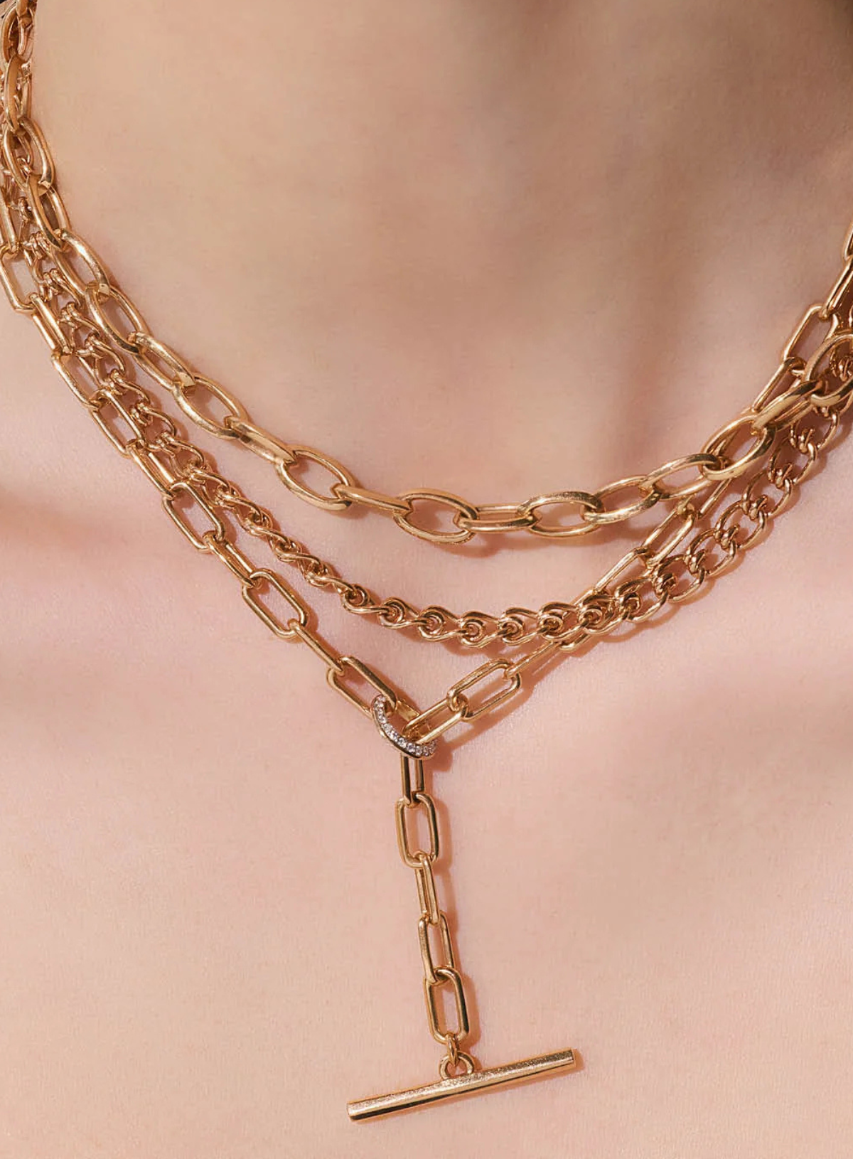 Saxon Chain Link Necklace