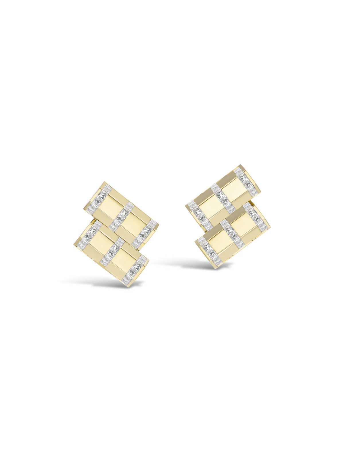 Stella Bar Earrings Diamond