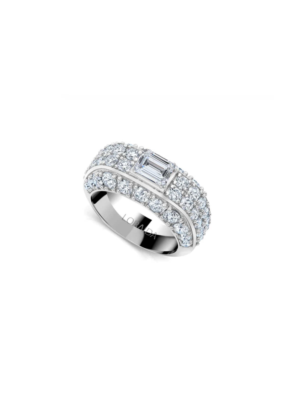 Vortex Champagne Diamond Ring