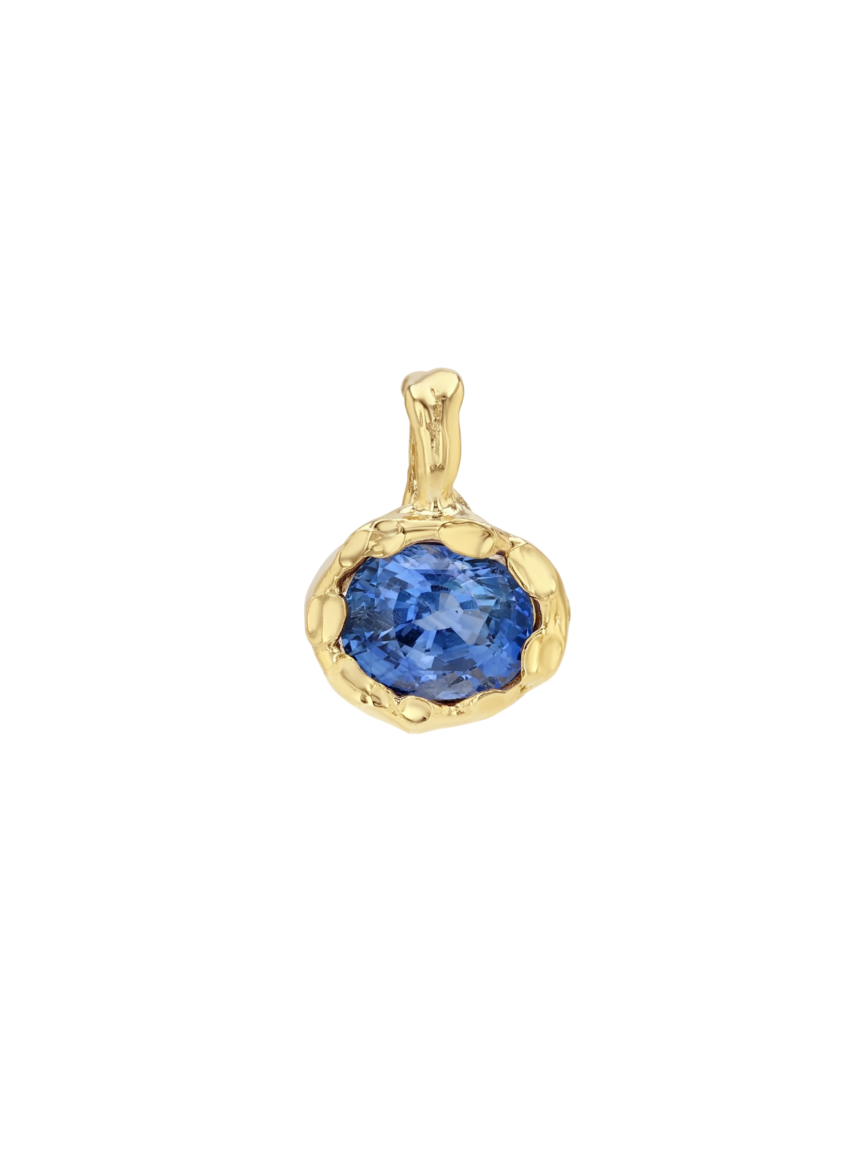 Mini Golden Hour Charm in Ceylon Sapphire
