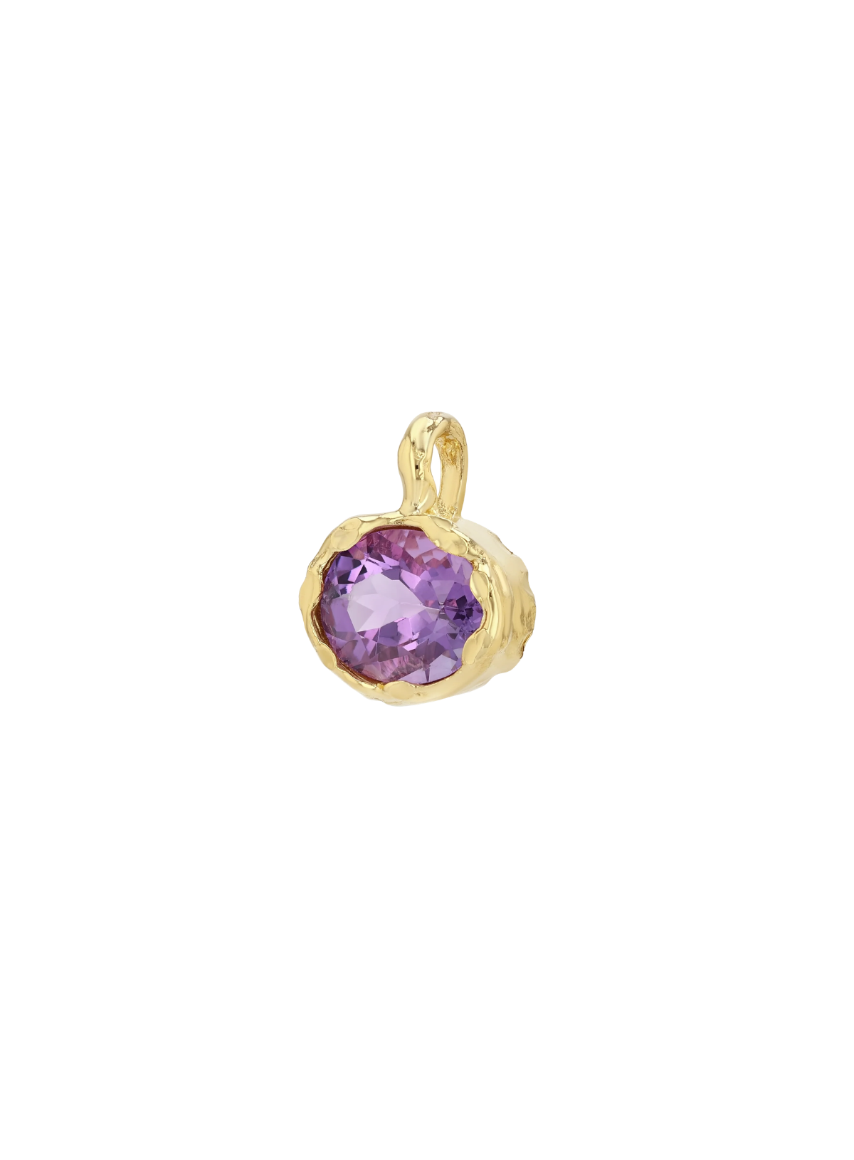 Golden Hour Charm in Lilac Amethyst - TOHM Trunk Show Exclusive