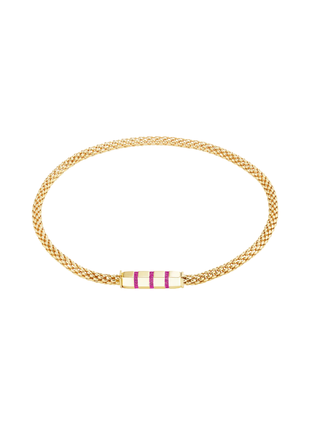 Stella Bar Necklace - Ruby