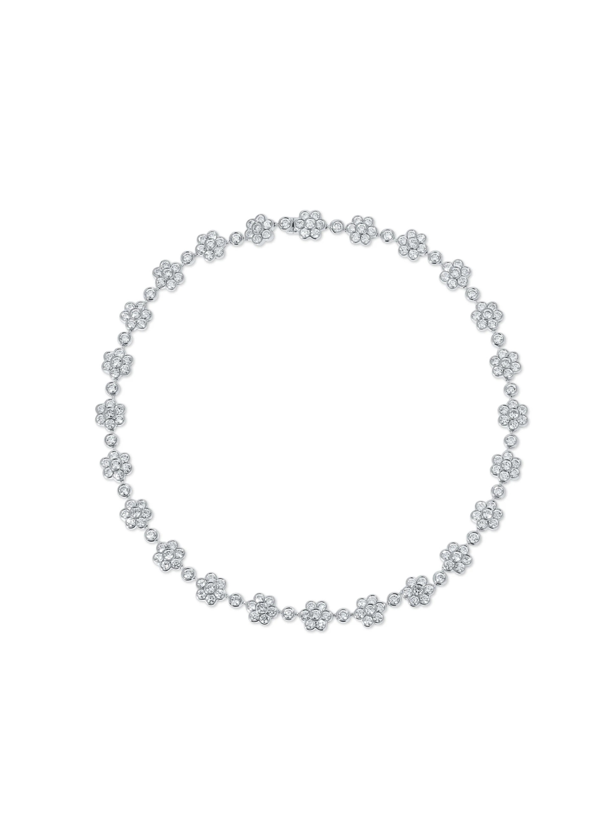 Diamond Flora Choker