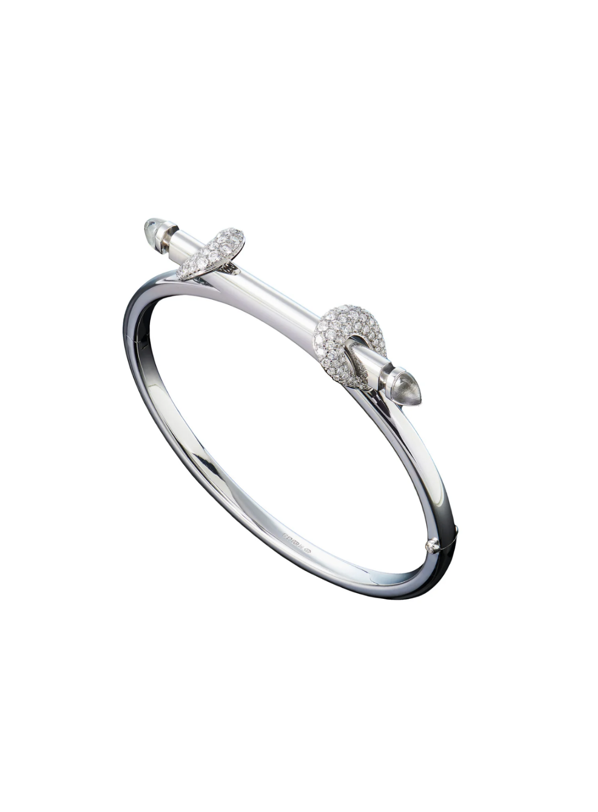 Chakra Icon White Gold