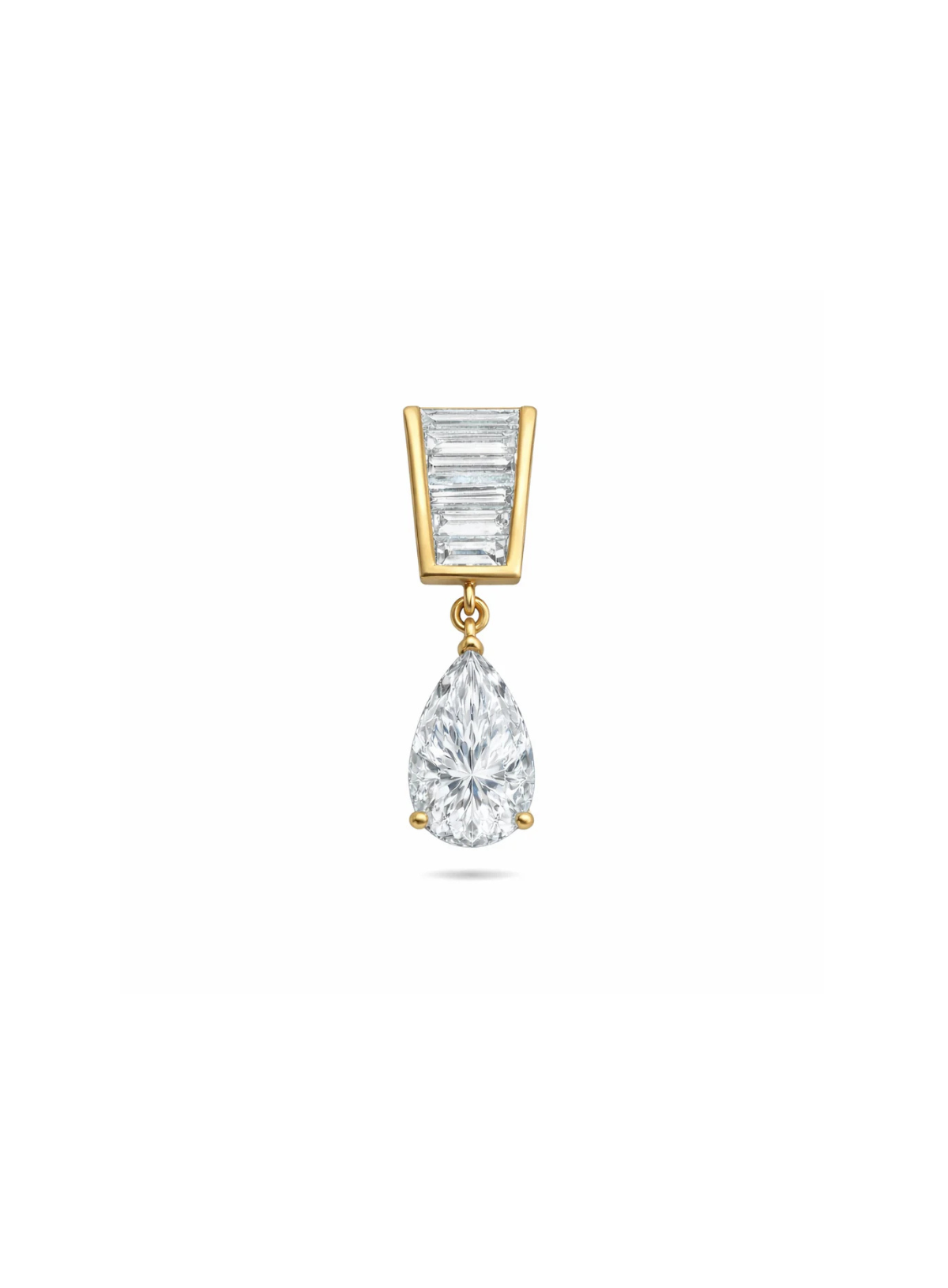 Rêve Pear & Baguettes Clasp
