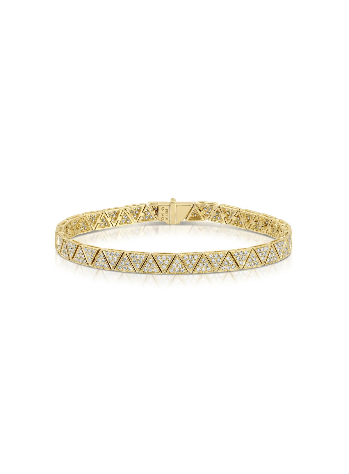 Thin Pavé Diamond Cleo Bracelet