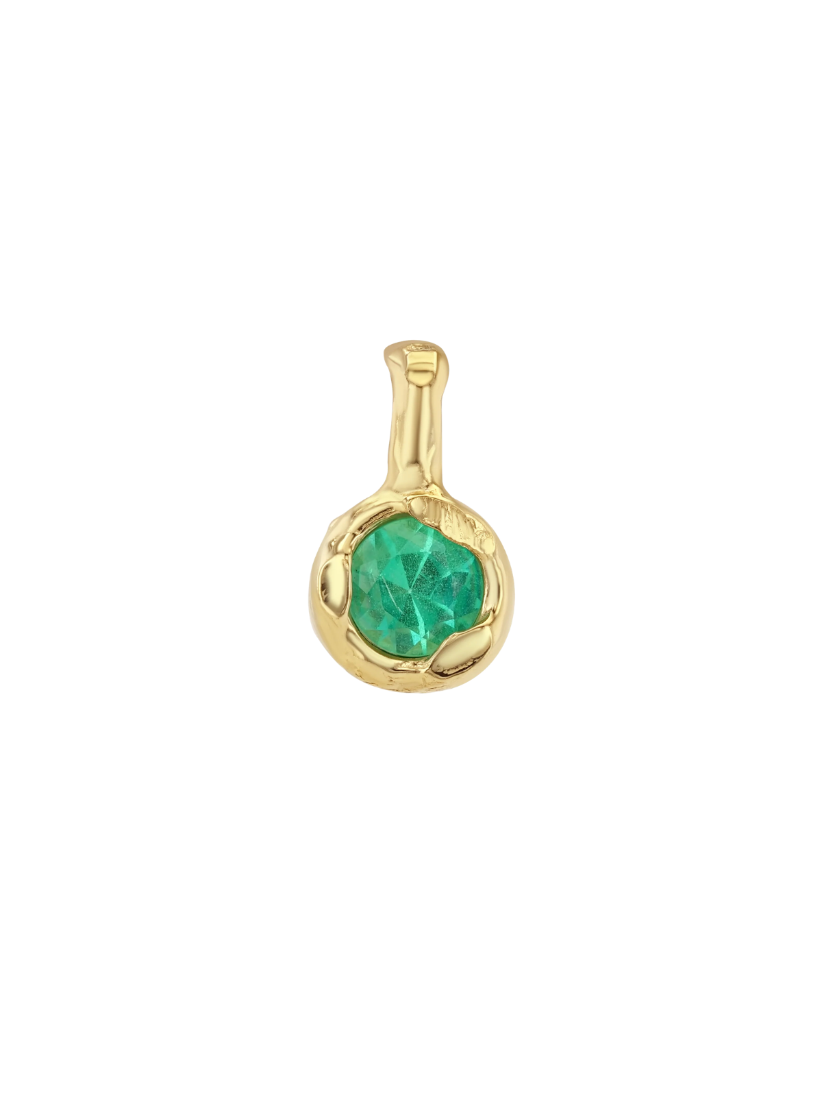 Mini Golden Hour Charm Emerald