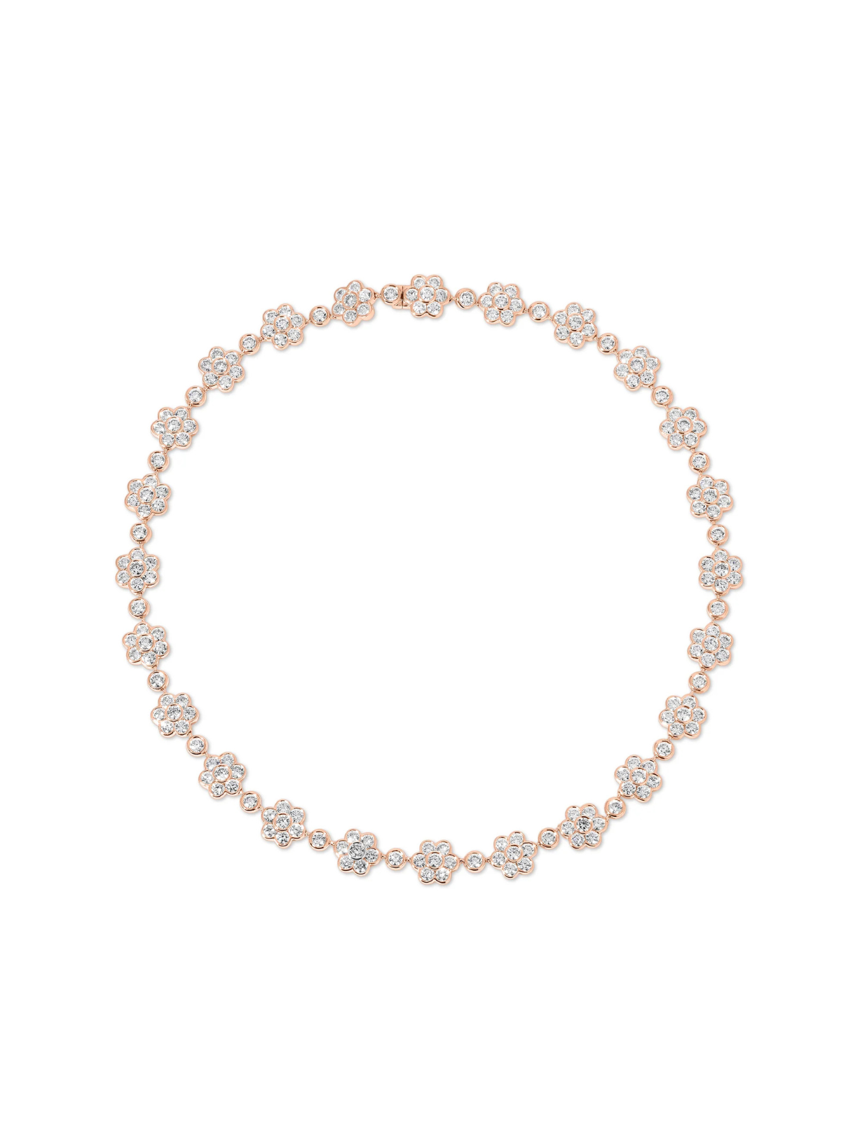 Diamond Flora Choker