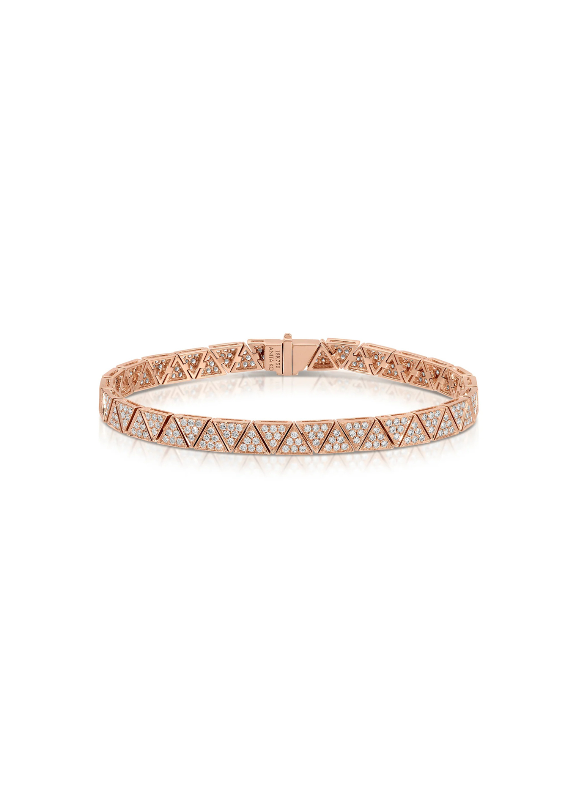 Thin Pavé Diamond Cleo Bracelet
