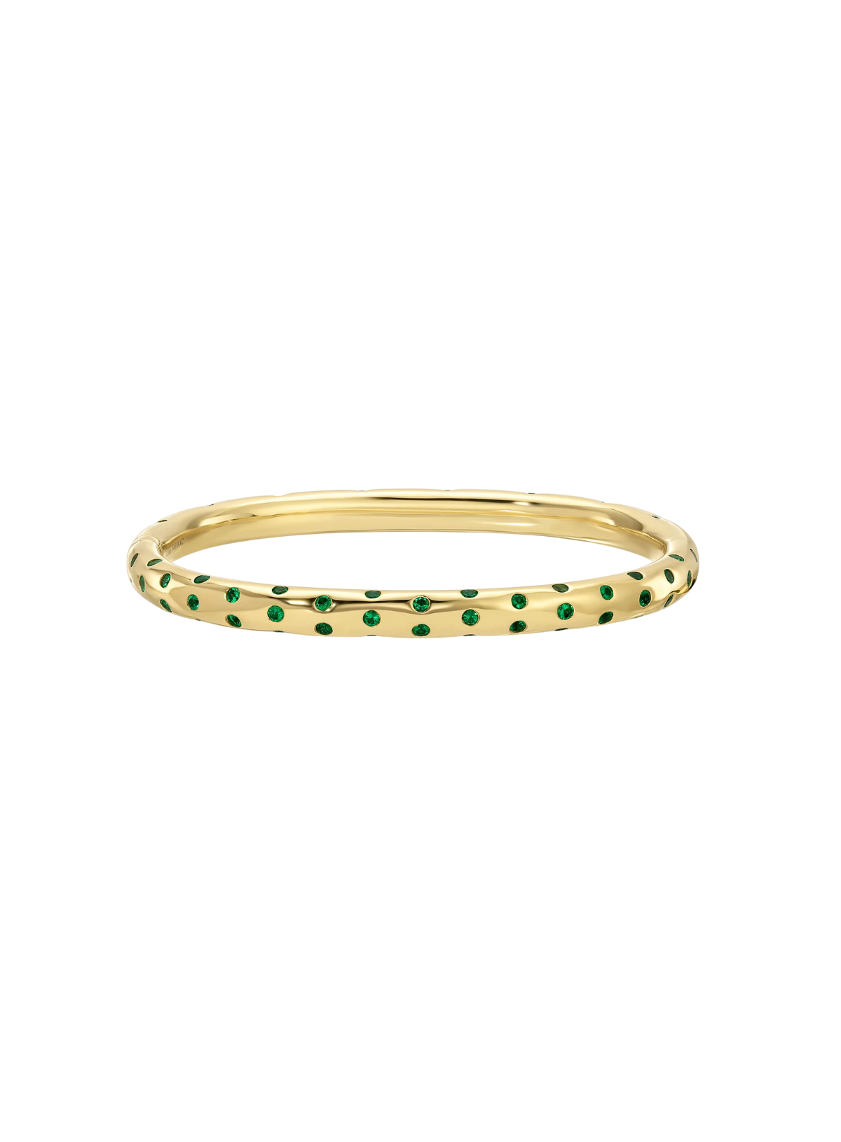 Cosmo Orion Emerald Oval Bangle