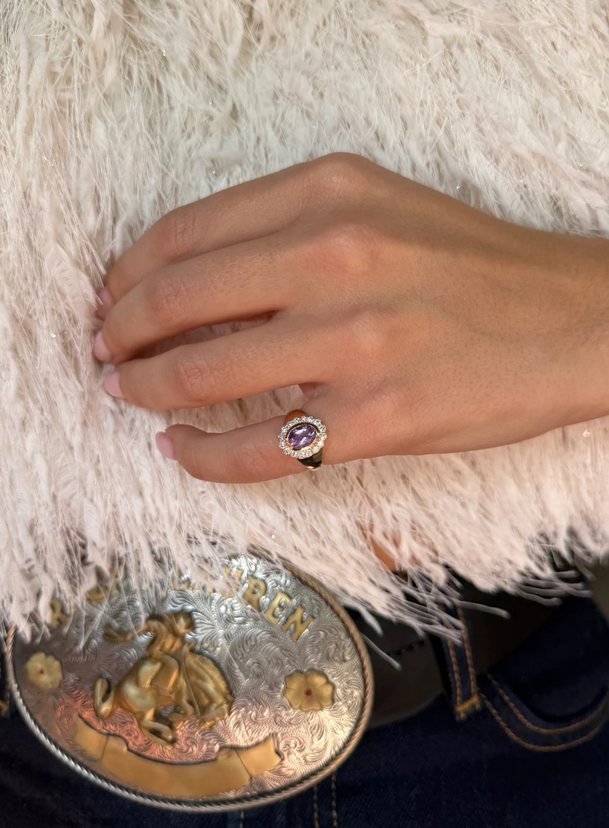 Heirloom Signet in Violet