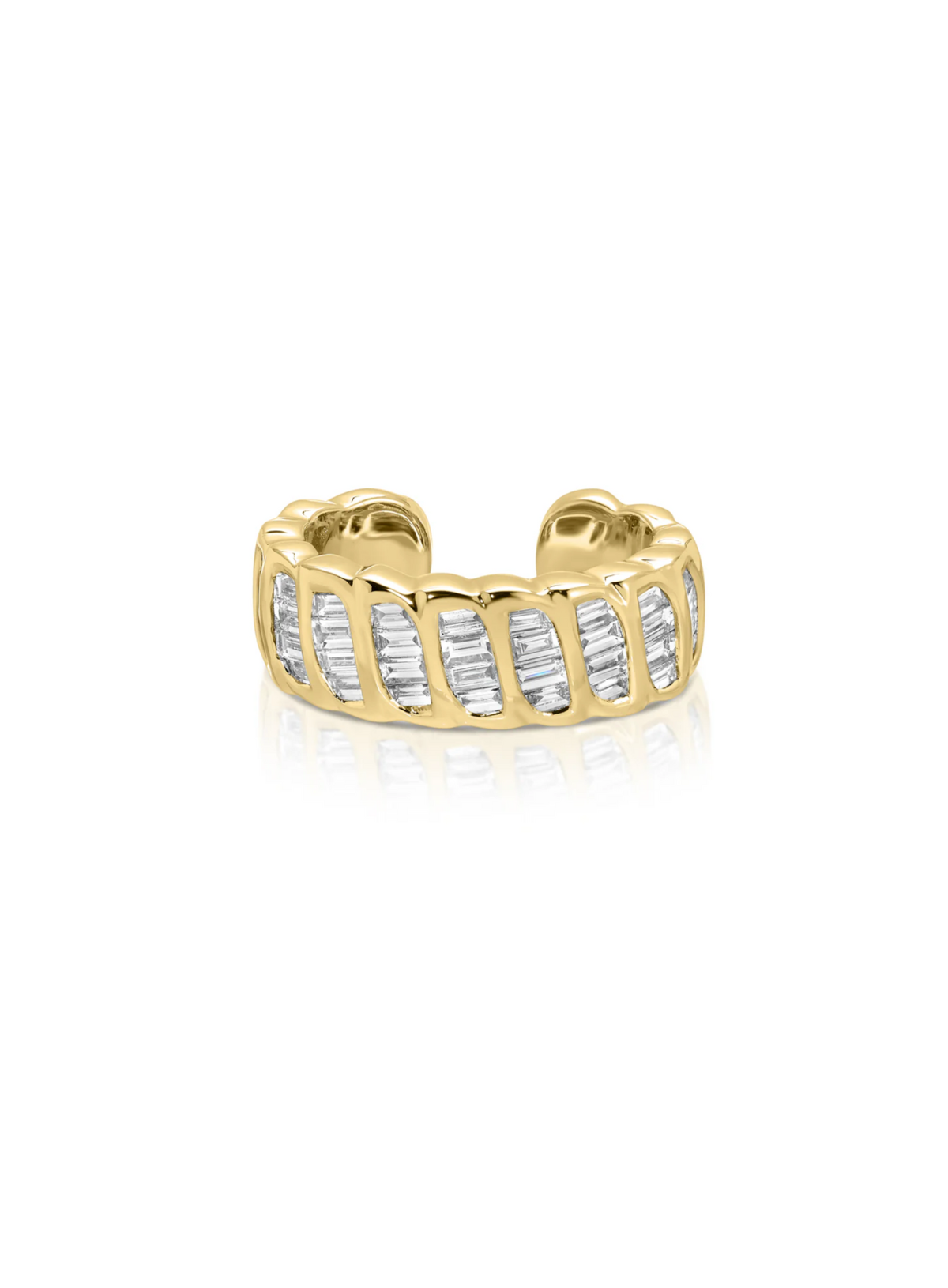 Baguette Diamond Zoe Ear Cuff