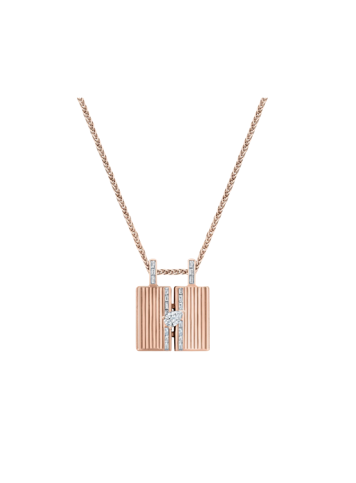 Mini Blade Pear Pendant