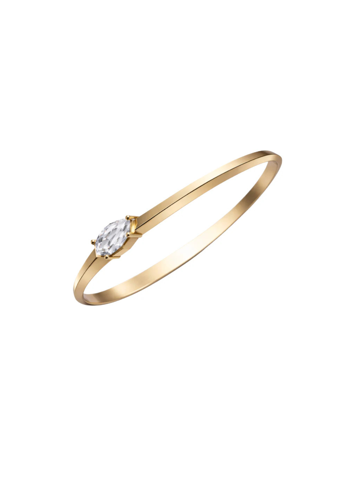 Rêve Step Cut Pear Bangle