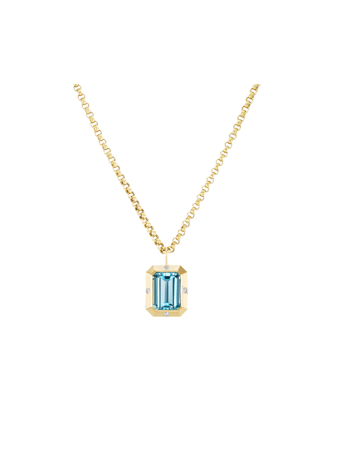 Stella Pendant Blue Topaz