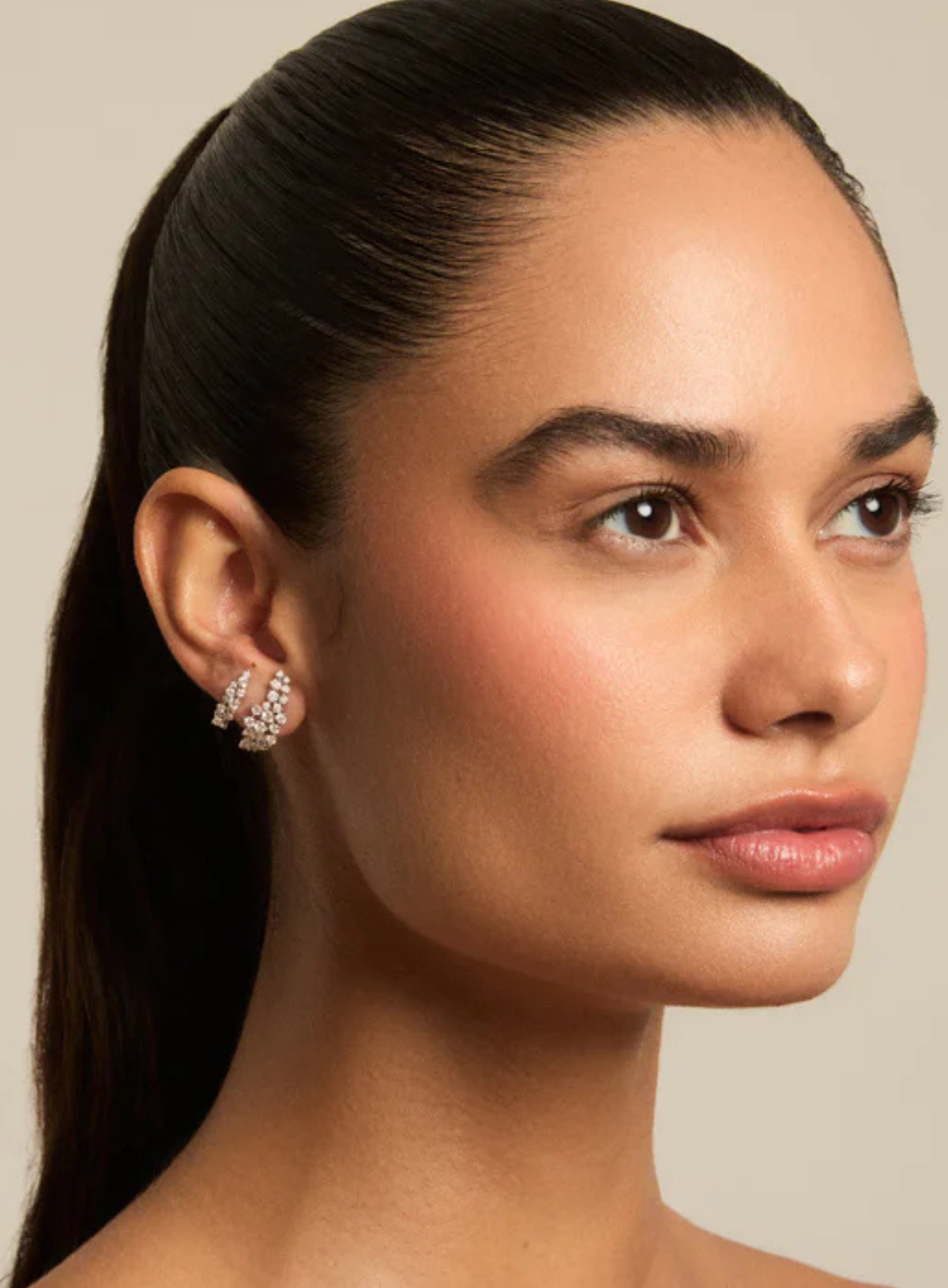 Scatter Wrap Diamond Earrings