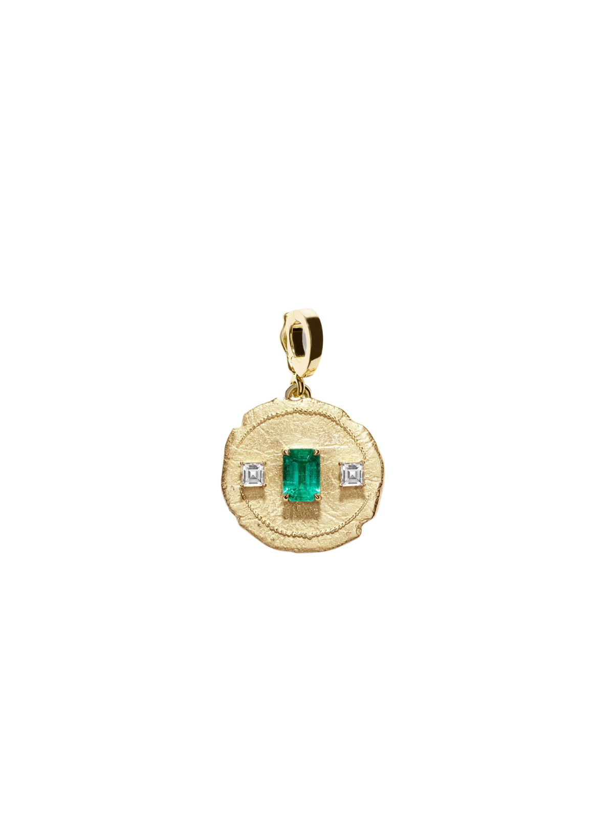 Trio Medium Emerald Coin