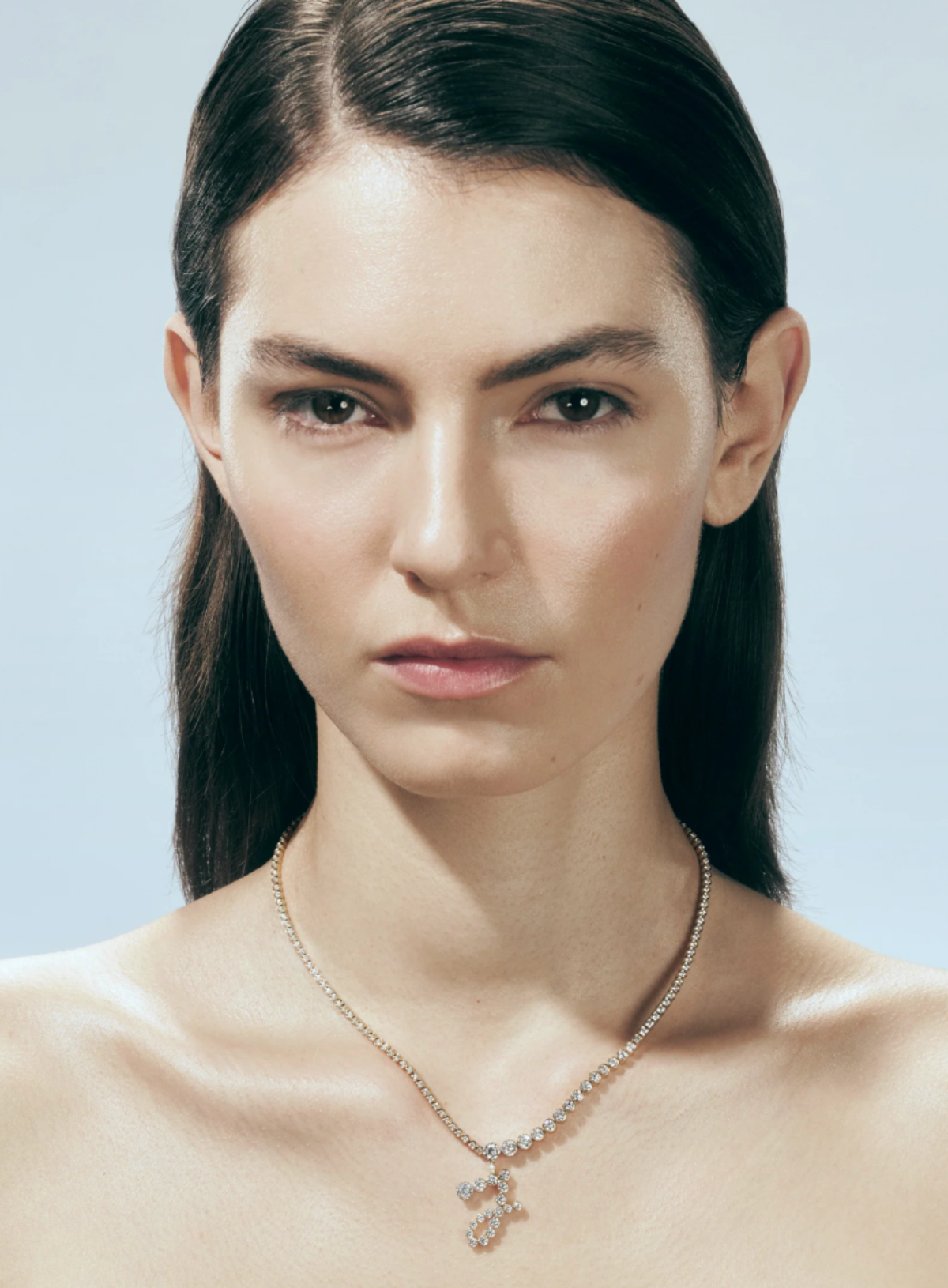 Collier de Tennis Lettre