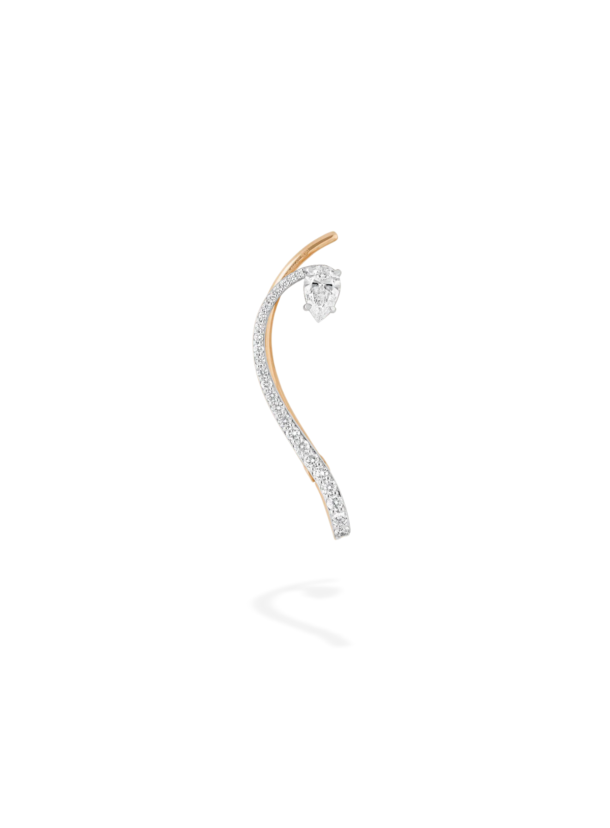 Astral Ear Jewel | Pear Diamond & Diamonds